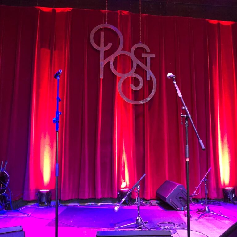 The stage at The Post at River East